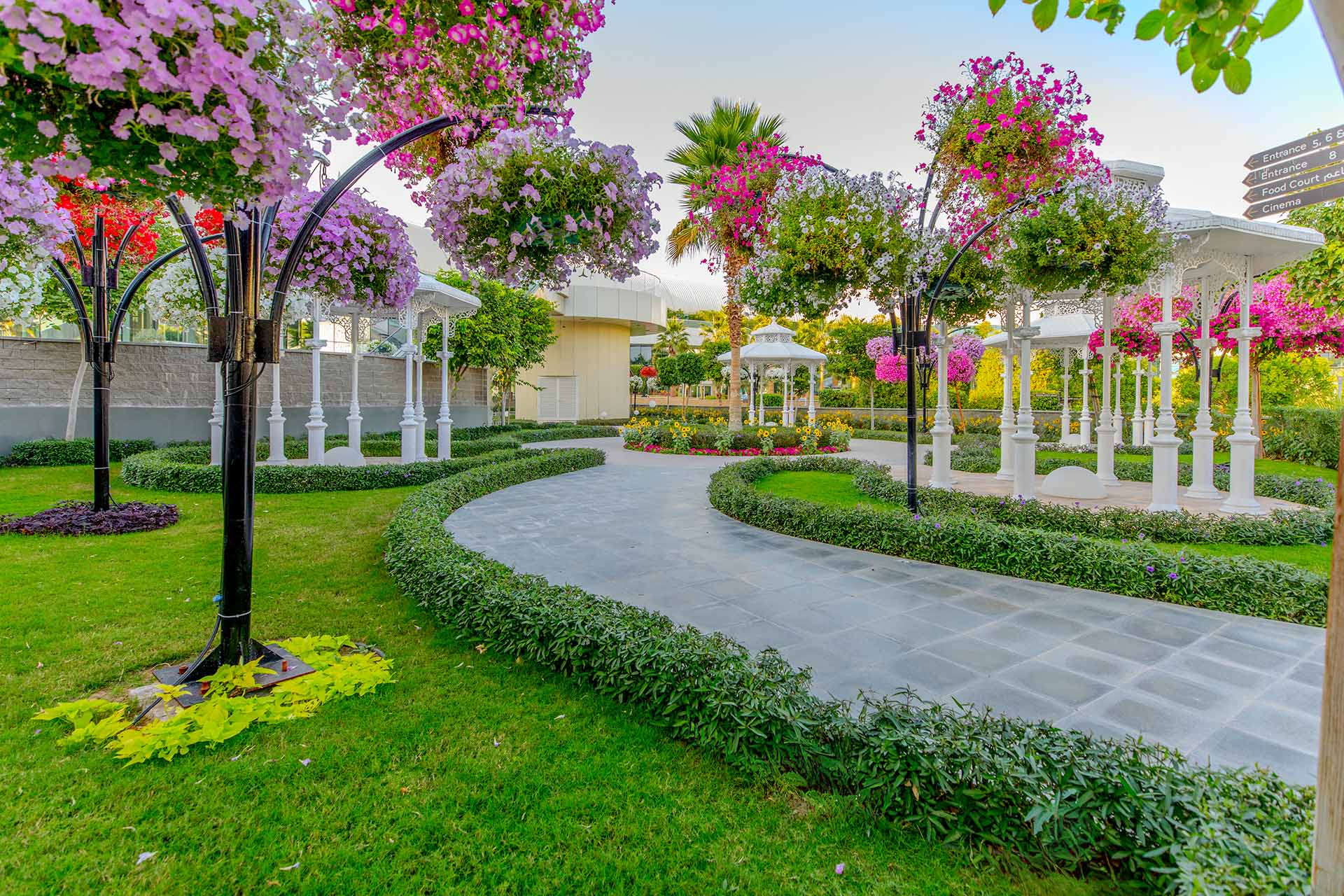 Miracle Garden Center landscaping project